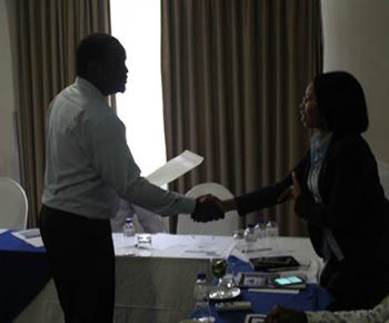 Awarding Of Certificates After Training