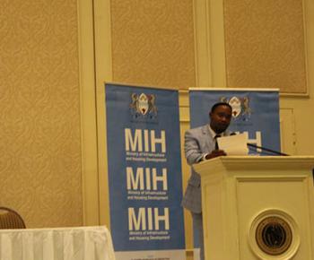 Assistant Registrar Qsrc Mr Dumisani Ntini Chairing The Afternoon Session Of The Pitso 2