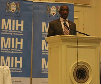 Minister Of Infrastructure And Housing Development Hon. Nonofo Molefhi